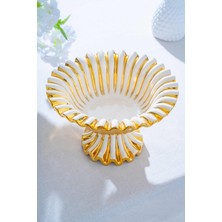 Alba Dekoratif Ayaklı Sunum Tabak - 33 cm