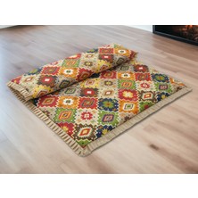 Kilim Desenli Minder – Her Yaşa Uygun Eğlenceli ve Konfo