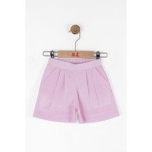 Nk Kız Bebek Sweet Şort 1-4 Yaş Pembe