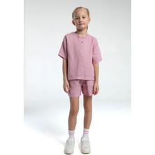 Rolypoly Kız Çocuk Müslin Şortlu Takım 2-8 Yaş G.kurusu