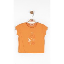 NK Kız Çocuk Shapes Tshırt 4-8yaş Turuncu