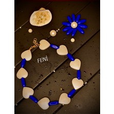 Feni Kalpli & Mavi Boncuk Kolye