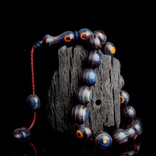 Tesbih Sepetim Sistemli Kâfur Ağacı 17'li Efe Maskot Model Tesbih