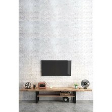 Halevia Doğal Ahşap Tv Ünitesi Ahşap Yaşam Ünitesi