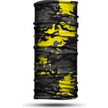 Vexo Baf Bandana Kamuflaj Sarı