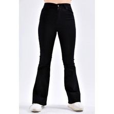 ByCukurovaFrango Leo Max Vanessa High Waist Flare Leg Full Length Stretch Jean