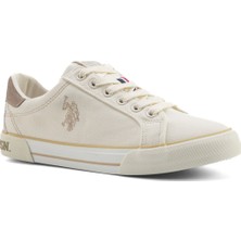 U.S. Polo Assn. Rachel 5fx Bej Kadın Sneaker