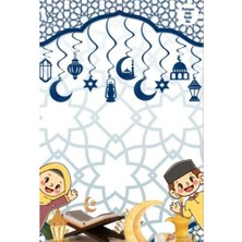 Xnews Ramazan Tavan Süsü 10'lu Metalize Lacivert