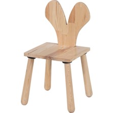 Joy Kids Toy Joykidstoy Doğal Ahşap Çocuk Sandalye Fare