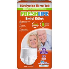Freshlife Emici Külot Hasta Bezi XL Ekstra Büyük 150 Adet 5 x 30