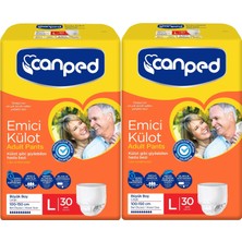 Canped Emici Külot Hasta Bezi 60 Adet Büyük 2x30