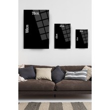 Glassart Design Soyut Çiçek Cam Tablo Modern Tablo Ofis Tablosu Duvar Tablosu Salon Tablosu Sanatsal Tablo