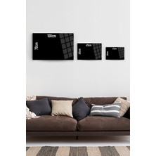 Glassart Design Mavi Sarı Çiçek ve Kelebekler Modern Cam Tablo Salon Tablosu Ev Ofis Hediyesi