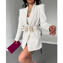 Arzu Has Butik Tasarım Kemer Detay Ceket