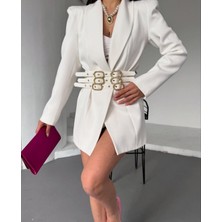 Arzu Has Butik Tasarım Kemer Detay Ceket