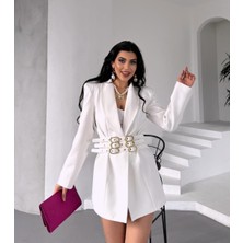 Arzu Has Butik Tasarım Kemer Detay Ceket