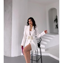 Arzu Has Butik Tasarım Kemer Detay Ceket