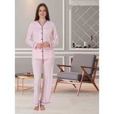 Effortt Lohusa Pijama Takımı Pembe - 5072