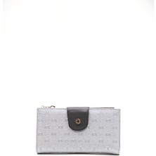 Silver & Polo A.gümüş - Antrasit SP1140 Kadın Cüzdan & Kartlık