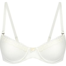Nbb Hafif Destekli Dantelli Balenli Soft Cup Klasik Kesim Sütyen- 3591