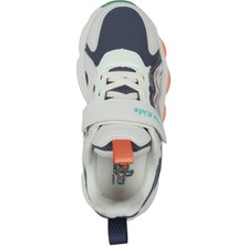 Jump 31098 Çocuk Sneaker Spor Ayakkabı Bej - Lacivert