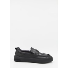 Luciano Bellini Alfa 5405 Erkek Loafer Ayakkabı - Siyah