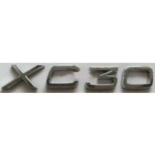 Volvo Uyumlu XC30 Krom Yazı_"