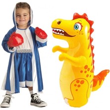 intex Şişme Boks Oyunu - Punch Bop Game - Hacıyatmaz Oyun - Şişme Deniz Oyuncağı - Box Vuruş Oyunu