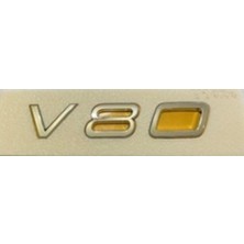 Volvo Uyumlu V80 Krom Yazı_"