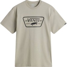 Vans Full Patch Erkek Bej Tshirt VN000QN8ZUJ1