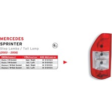 MARS-510933 - Stop Lambası Sag Sprınter 03 06 Duysuz