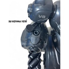 Begin Power Kumandalı Işıklı Mermi ve Buhar Atan Robot Araba Oyuncak Robot