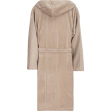 Verodis Italian Style Pamuklu Kadife Kapüşonlu Unisex Bornoz