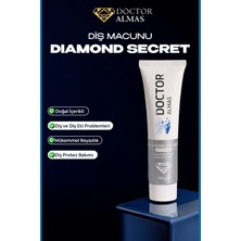 Doctor Almas Diamond Secret Diş Macunu - Rahatlama ve Koruma Için Bitkisel Formül - Diş ve Diş Eti Bakımı 100G