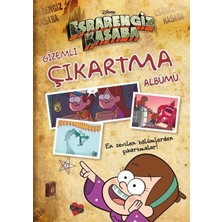 Nessiworld Disney Esrarengiz Kasaba Gizemli Çıkartma Albümü