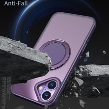 Hello-U iPhone 16 Halkalı Kickstand Arka Kapak Magsafe ile Uyumlu (Yurt Dışından)