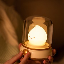 Sacred Wings Gece Lambası Besleme Lambası Yatak Far USB Şarj Karartma Zamanlama Gece Lambası (Yurt Dışından)