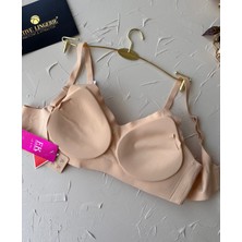 Carma Ithal Balensiz Dikişsiz Ice-Silk Yarı Push-Up Ince Askılı Sütyen