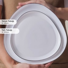 Karaca Agata 24 Parça 6 Kişilik Cam Yemek Takımı
