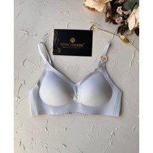 Carma Ithal Balensiz Dikişsiz Ice-Silk Yarı Push-Up Ince Askılı Sütyen