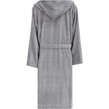Verodis Italian Style Pamuklu Kadife Kapüşonlu Unisex Bornoz