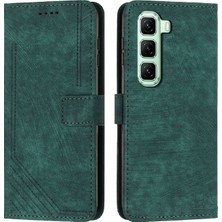 Zsykd Infinix Hot 50 Pro 4g Yeşil Için Skin Fe Pu Kılıf (Yurt Dışından)