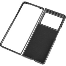 Puluz Tecno Phantom V Fold2 Kahverengi Için Litchi Texture Telefon Kılıfı (Yurt Dışından)