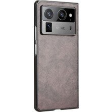 Puluz Tecno Phantom V Fold2 Kahverengi Için Litchi Texture Telefon Kılıfı (Yurt Dışından)