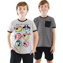 Pirate Erkek Çocuk 2'li Paket T-shirt