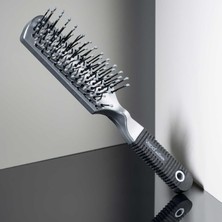 Vepa Silver Saç Fırçası 345 - Elite Hava, Kauçuk Sap, Antistatik, Yağ Dengesi