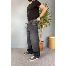 Siyah Baggy Kot Pantolon