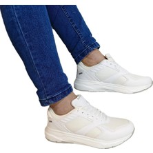 Kinetix Stanley Beyaz Kaymaz Hafif Spor Ayakkabı