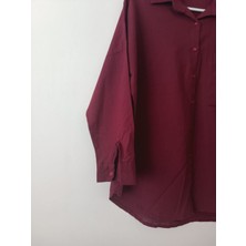 HC Boutique Büyük Tek Cepli Oversize Keten