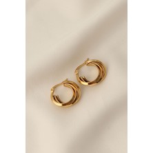 Skygo 316L Çelik Çoklu Sarmal Detay Küpe - TJ-BKP6254